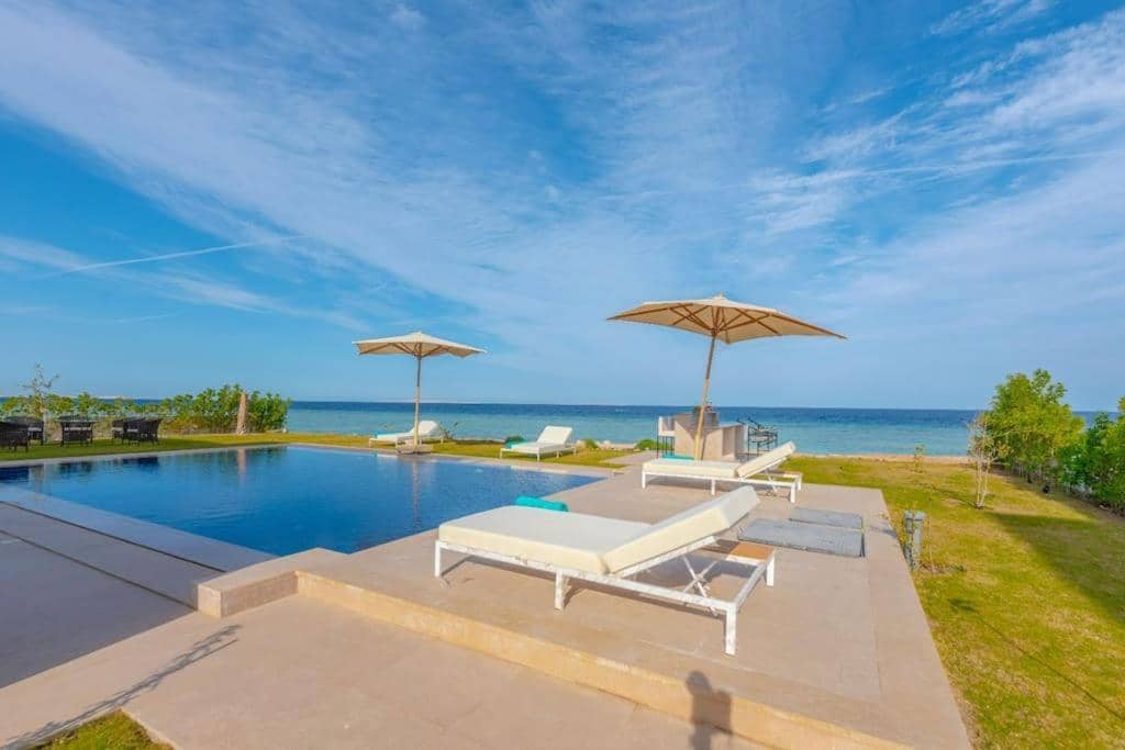 Royal Villa on the Beach