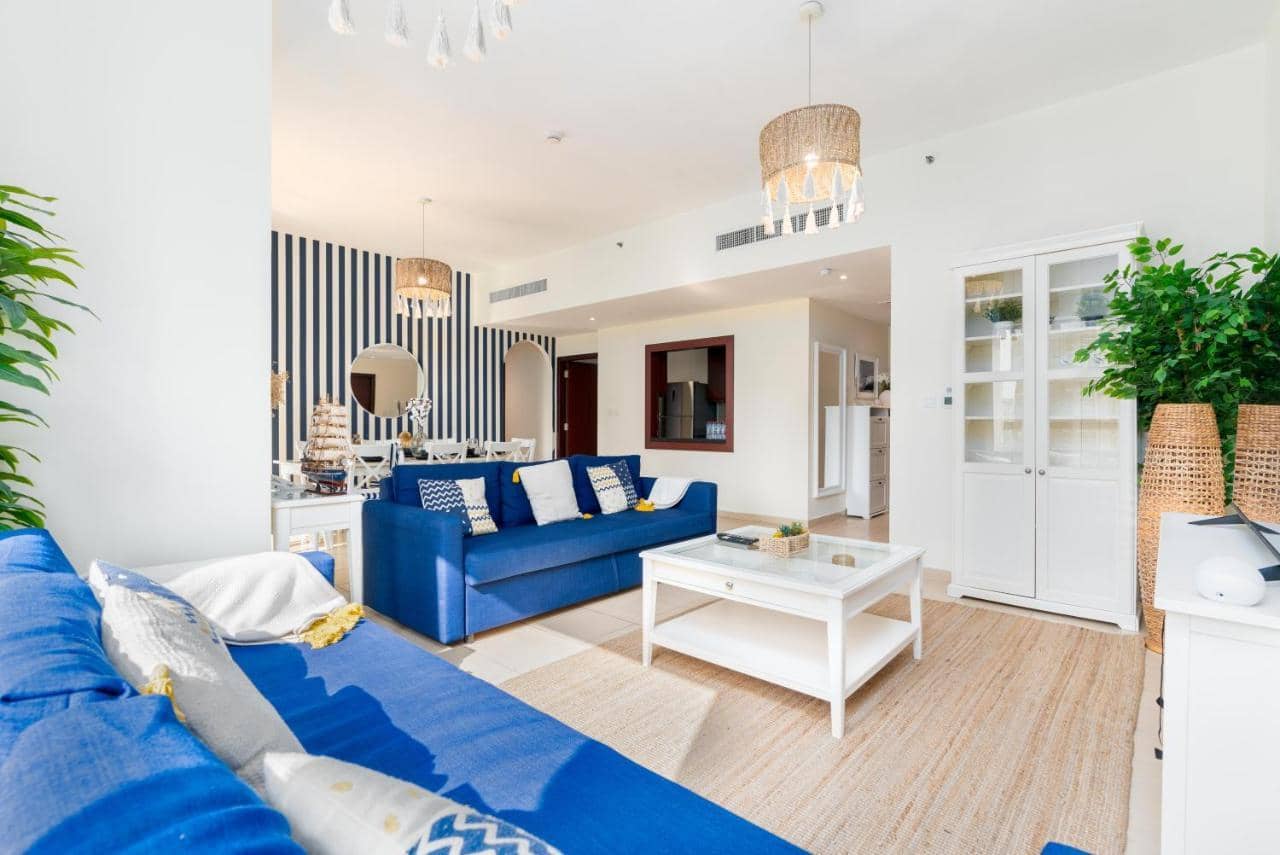 7 Beds / Jbr / Sea, Jbr Beach And Ain Dubai Views / 3 Min Walk From Jbr Beach / Large Groups And Families / Ideal Vacation Location — 5