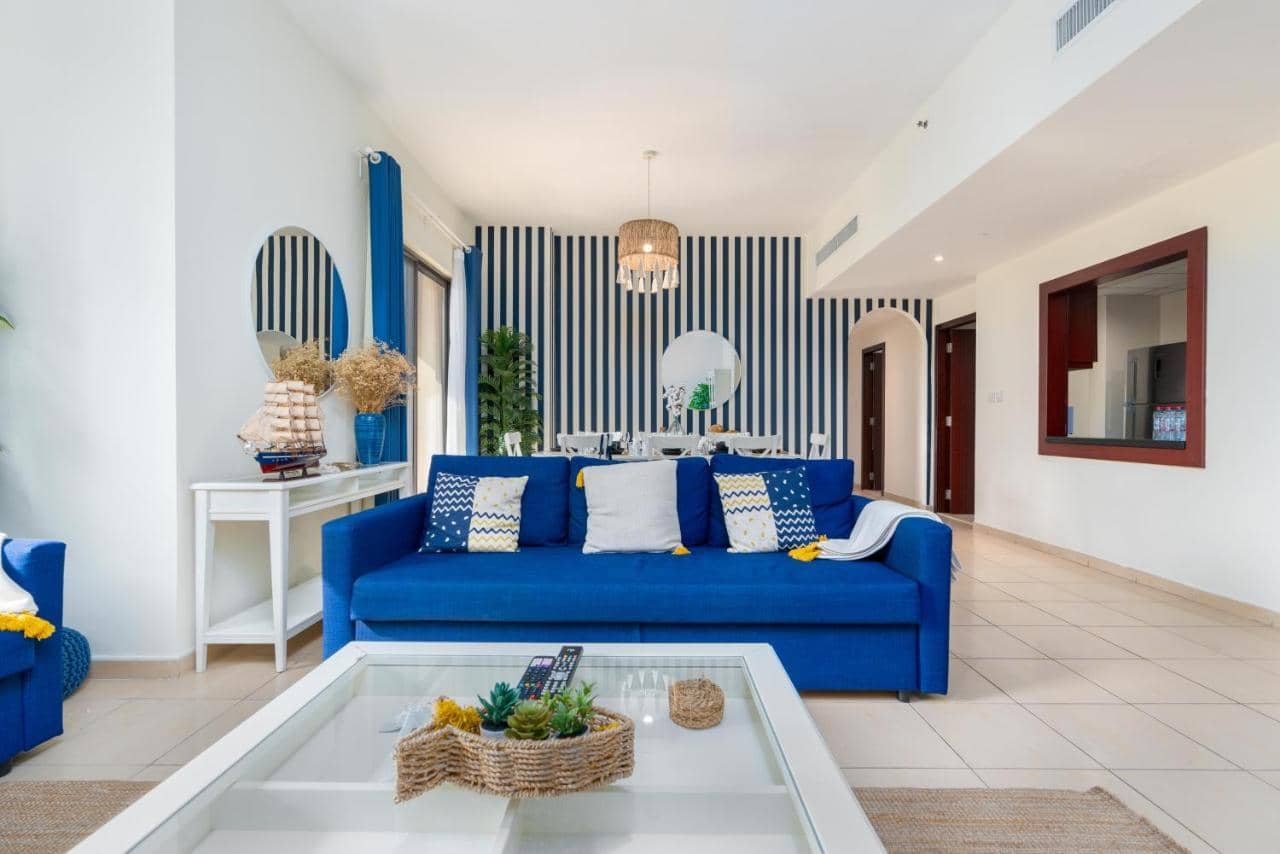 7 Beds / Jbr / Sea, Jbr Beach And Ain Dubai Views / 3 Min Walk From Jbr Beach / Large Groups And Families / Ideal Vacation Location — 4