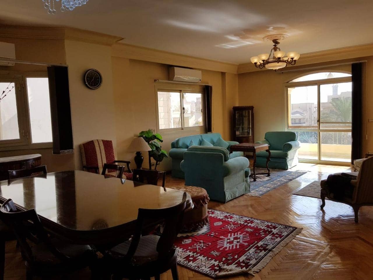 2br Sunny Apartment Near 5a, New Cairo Families Only