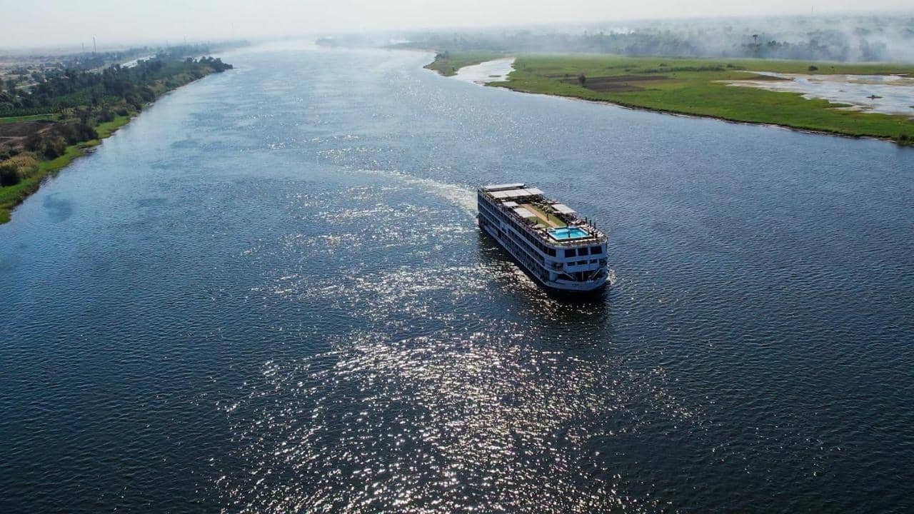 Experience An Egyptian Luxury Nile Cruise for 3, 4, Or 7 Nights From Luxor To Aswan Onboard City And Sea Adonis (Adults Only) — 5