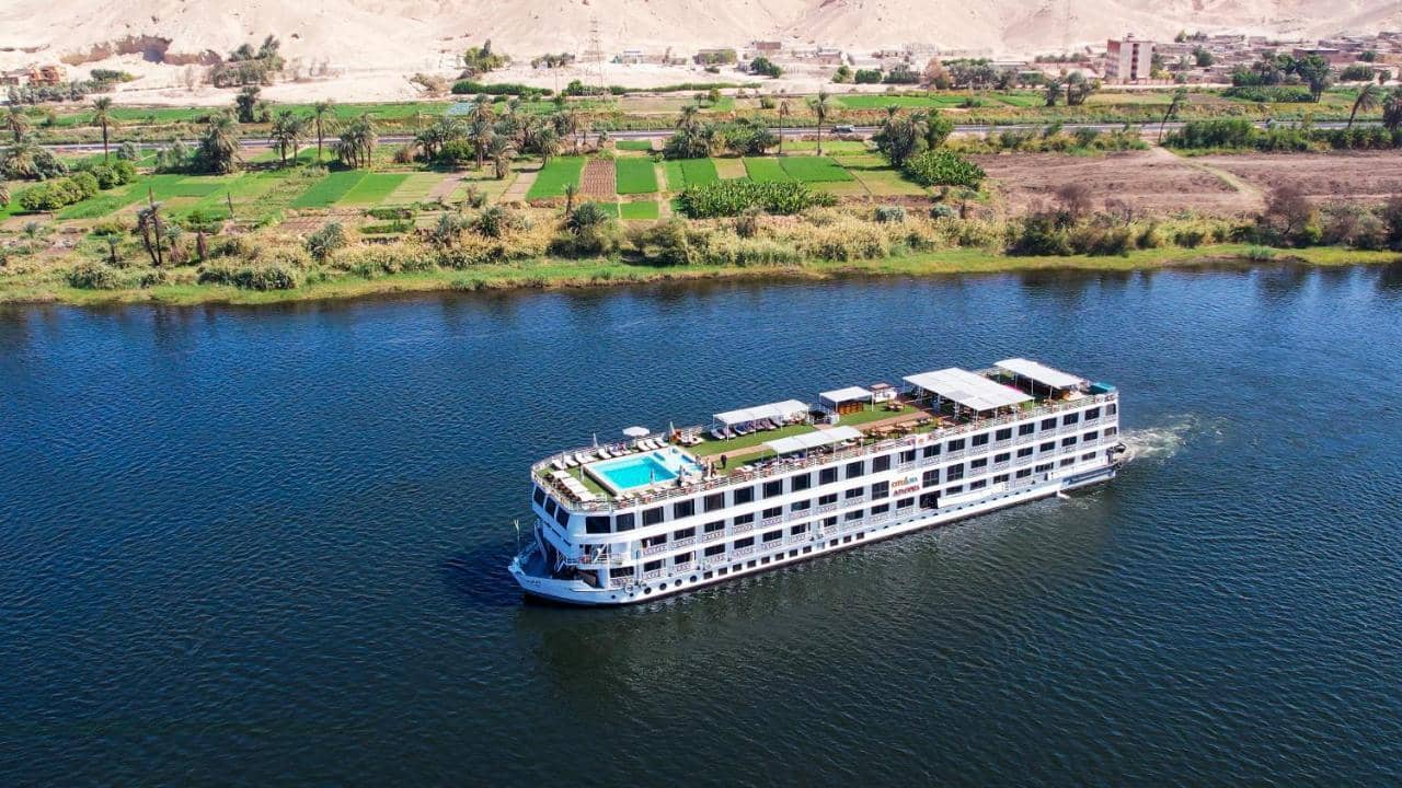 Experience An Egyptian Luxury Nile Cruise for 3, 4, Or 7 Nights From Luxor To Aswan Onboard City And Sea Adonis (Adults Only)