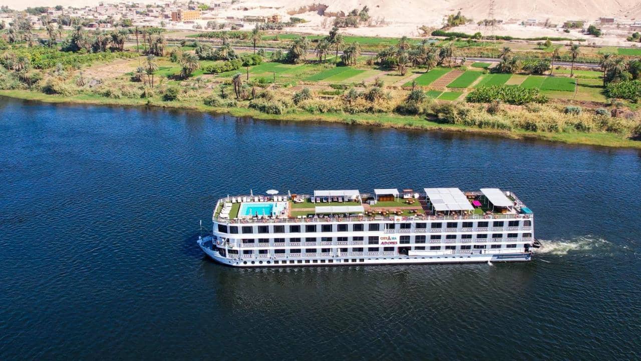 Experience An Egyptian Luxury Nile Cruise for 3, 4, Or 7 Nights From Luxor To Aswan Onboard City And Sea Adonis (Adults Only) — 4