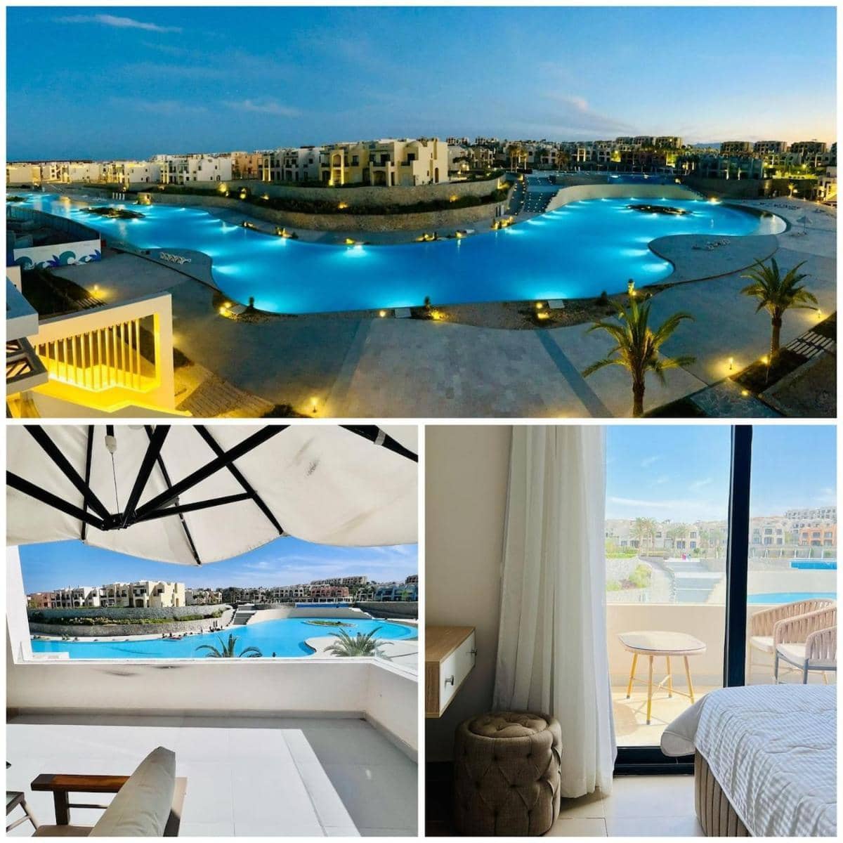 Modern 3br Escape - Panoramic Lagoon & Sea Views