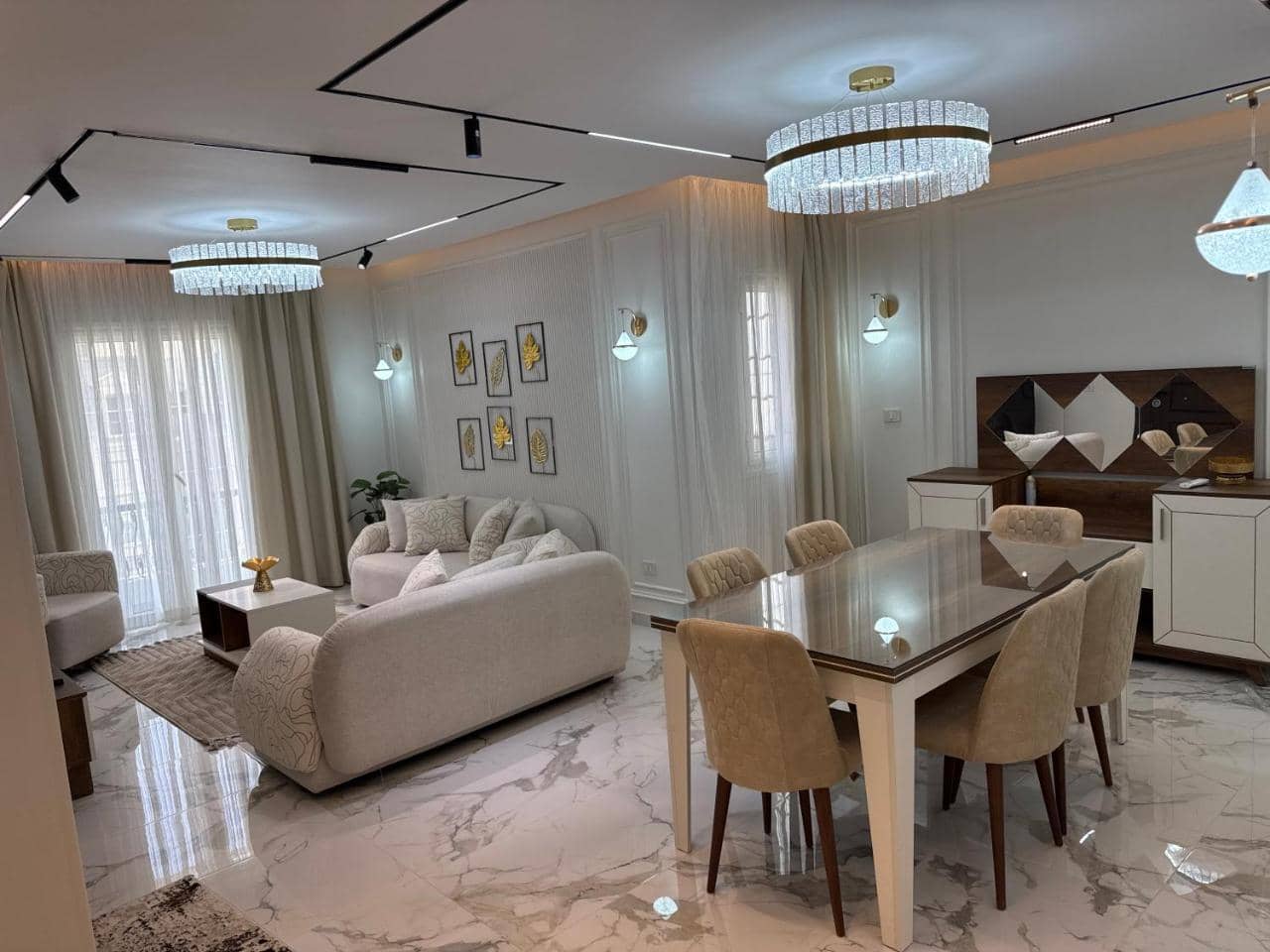 Hotel-Style Luxury Penthouse Mountain View Hyde Park New Cairo — 3