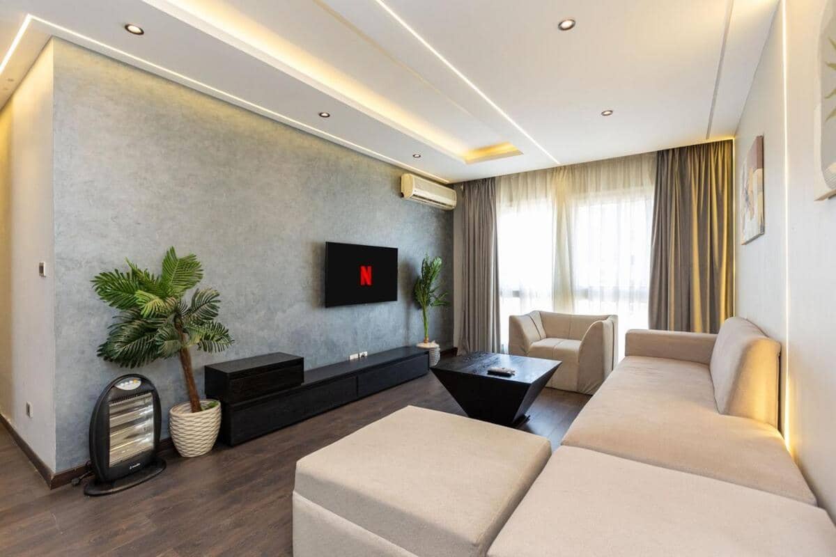 124/69/31 · Spacious Luxury Apartment Madinaty-6guests+5g Wifi — 3
