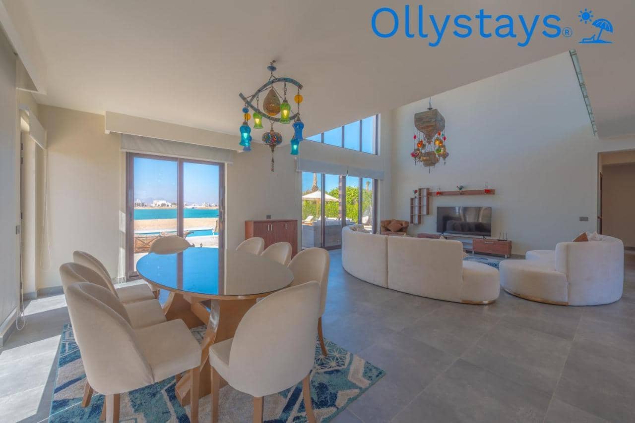 Ollystays Luxury 4br, Heated Pool Villa, Ancient Sands! Kite Surfing Haven — 4