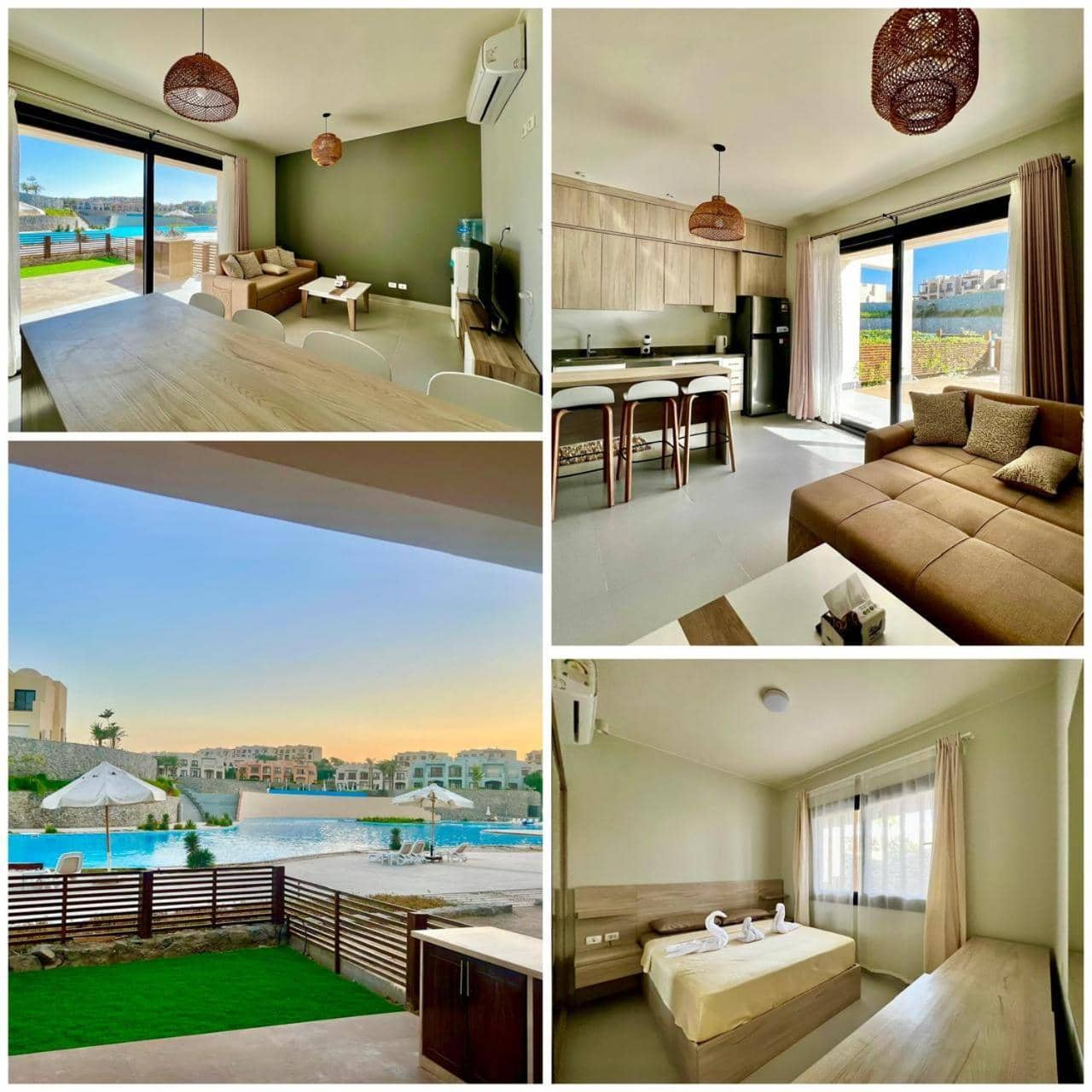 Makadi Heights Luxury 1-Br App with Garden & Lagoon View — 4