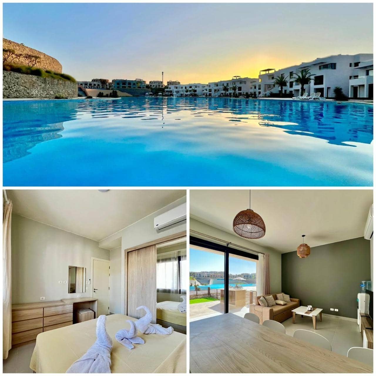 Makadi Heights Luxury 1-Br App with Garden & Lagoon View