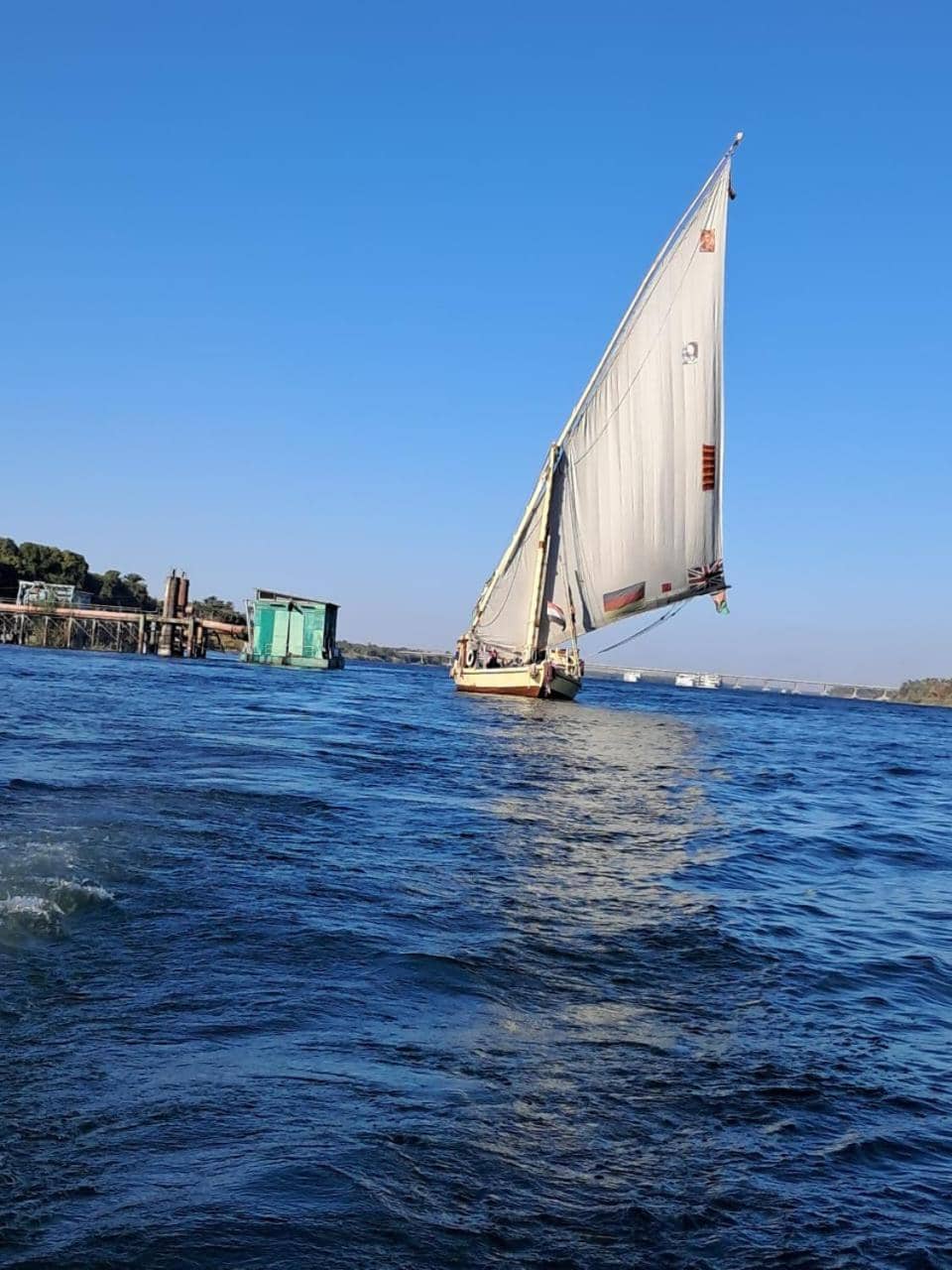 Traditional Felucca Sailing Boat Overnight — 5
