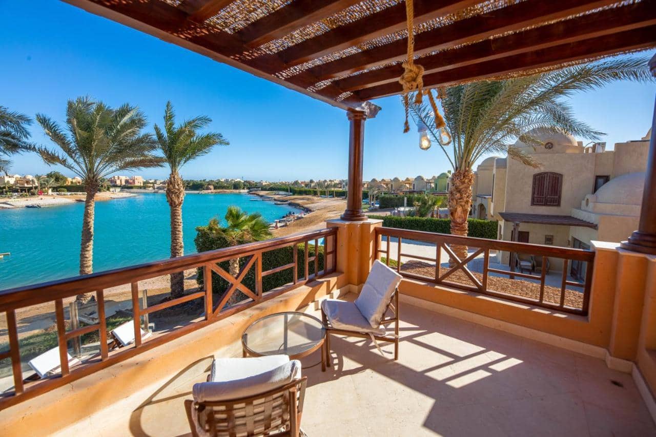 Charming Lagoon Villa with Pool Egyptian Style -Sabina 117 — 2