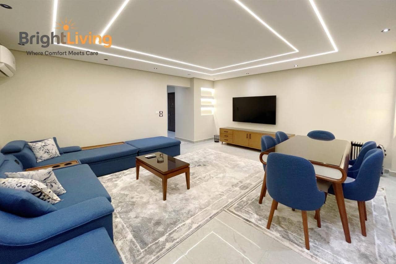 Superior 2br,Sofa Bed&Wide Garden View at Al Rehab
