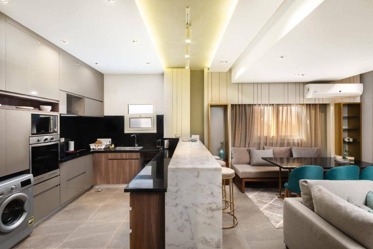 The Sleek & Ritzy 2 Bdr 15 Min From Cai Airpt — 5