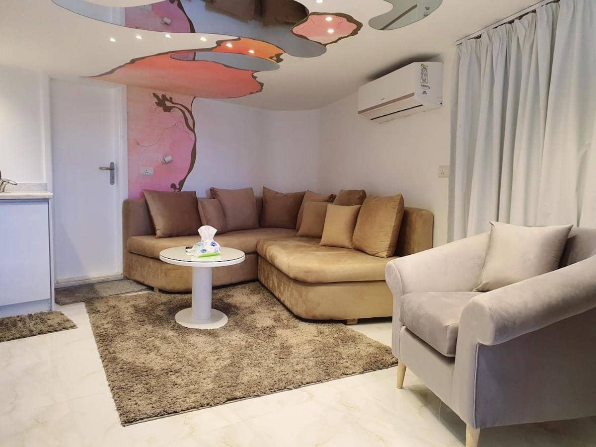 Ab N104 Nile Building Duplex Studio with a Balcony