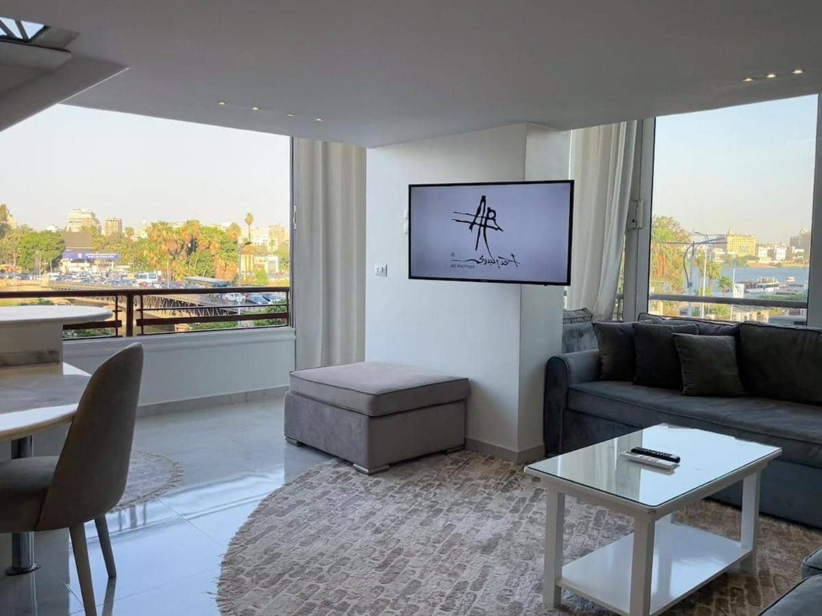 Ab N202 Panoramic Nile View Modern Duplex Studio