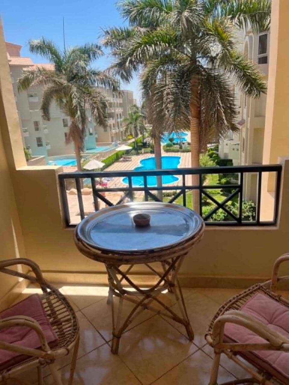 Sahl Hasheesh Arabian Stile Pools View Apartment with Private Beach — 3