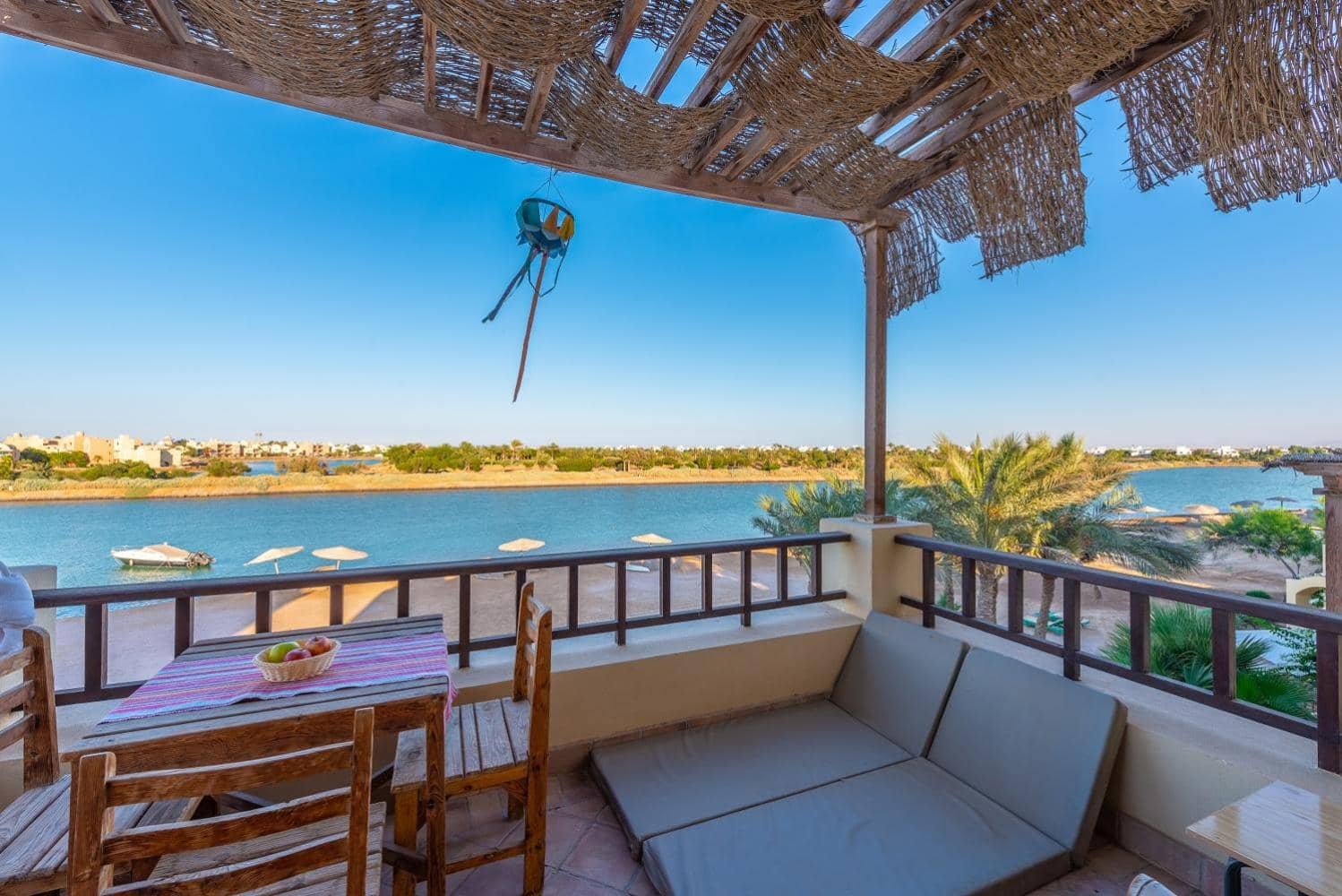 Lagoon view 1-bedroom apartment in West Golf El Gouna