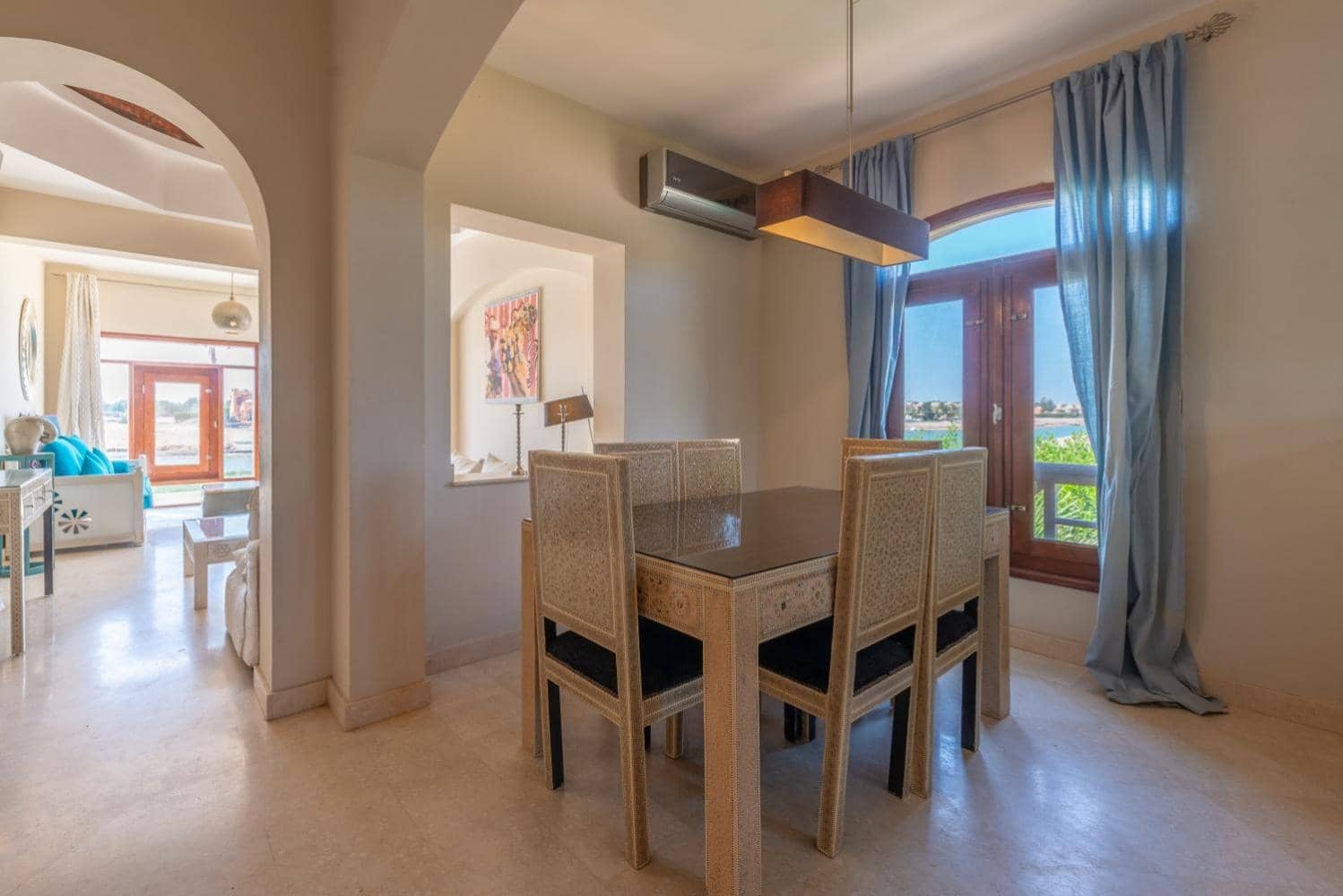 Scenic Views 3-Bedroom Villa in Sabina, El Gouna Private Jacuzzi & Lagoon Access — 4