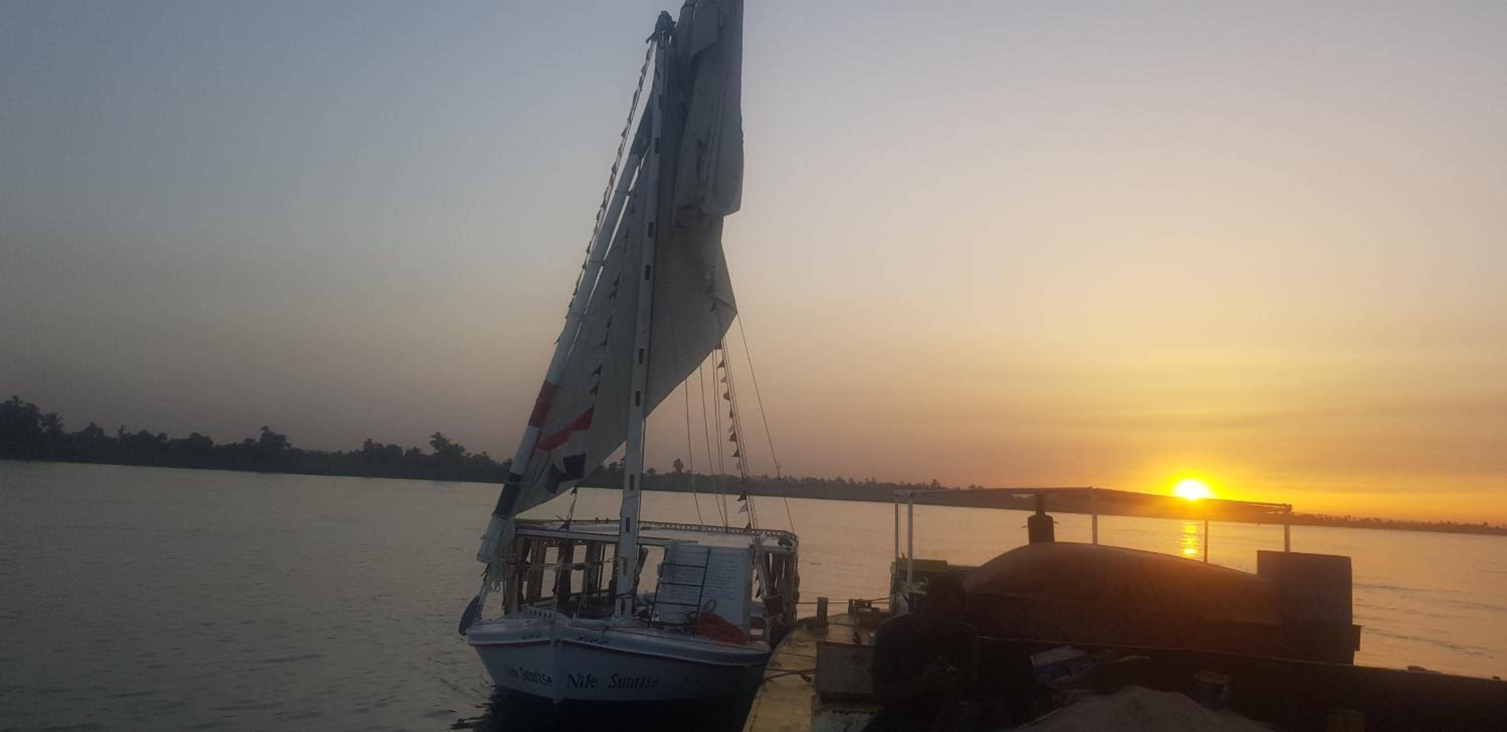 Nile Sunrise Felucca Boat Private Rental — 4