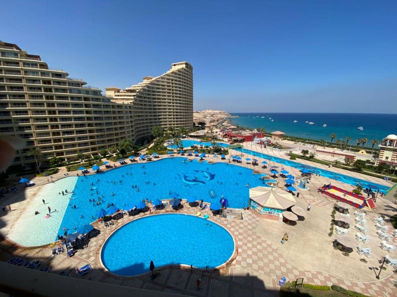 Porto Sokna Pyramids booking sea view apartment family only — 4