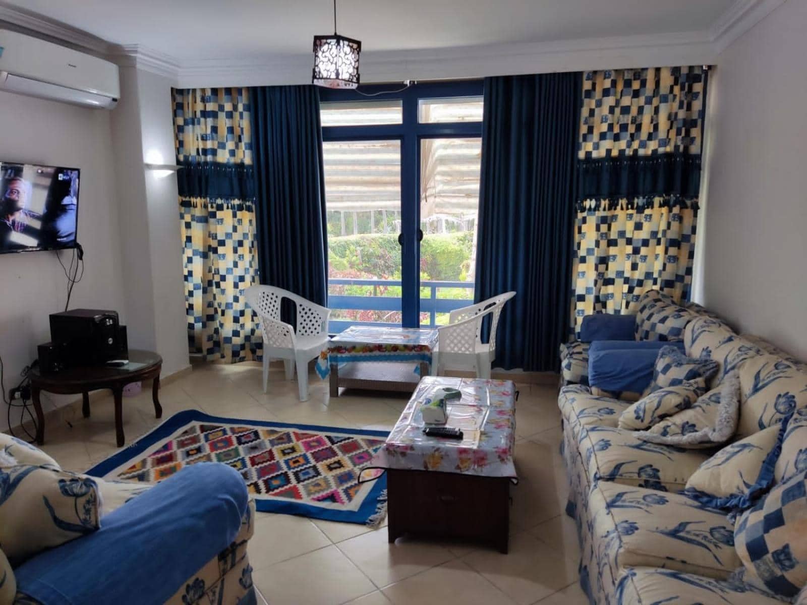 2bed rooms 95m, Garden&sea view, first floor, Family only دور اول بمدخل مستقل — 5