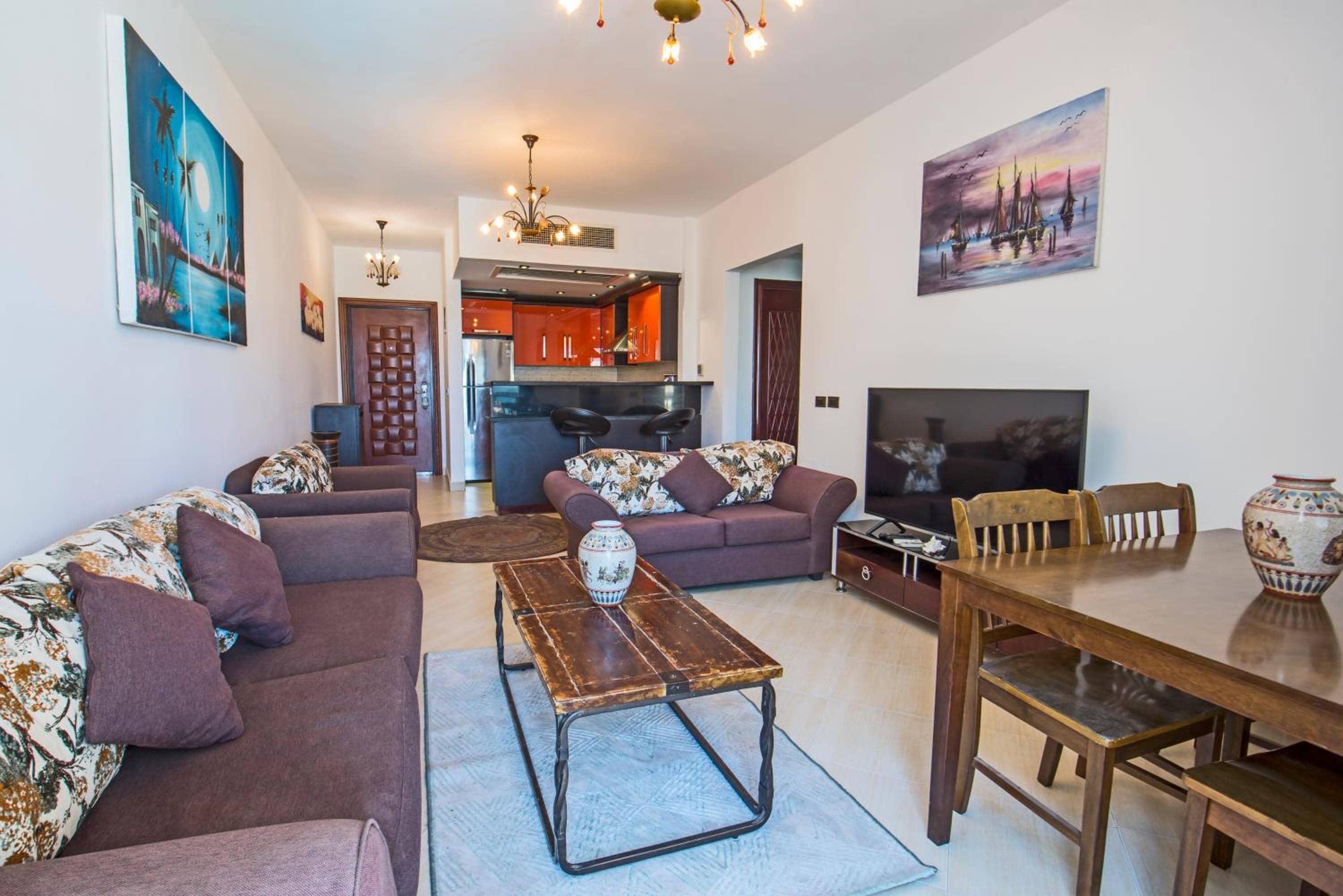 Premium sea view 2 bedrooms 2 bathrooms apartment located within Gravity Hotel & Aquapark Hurghada — 2