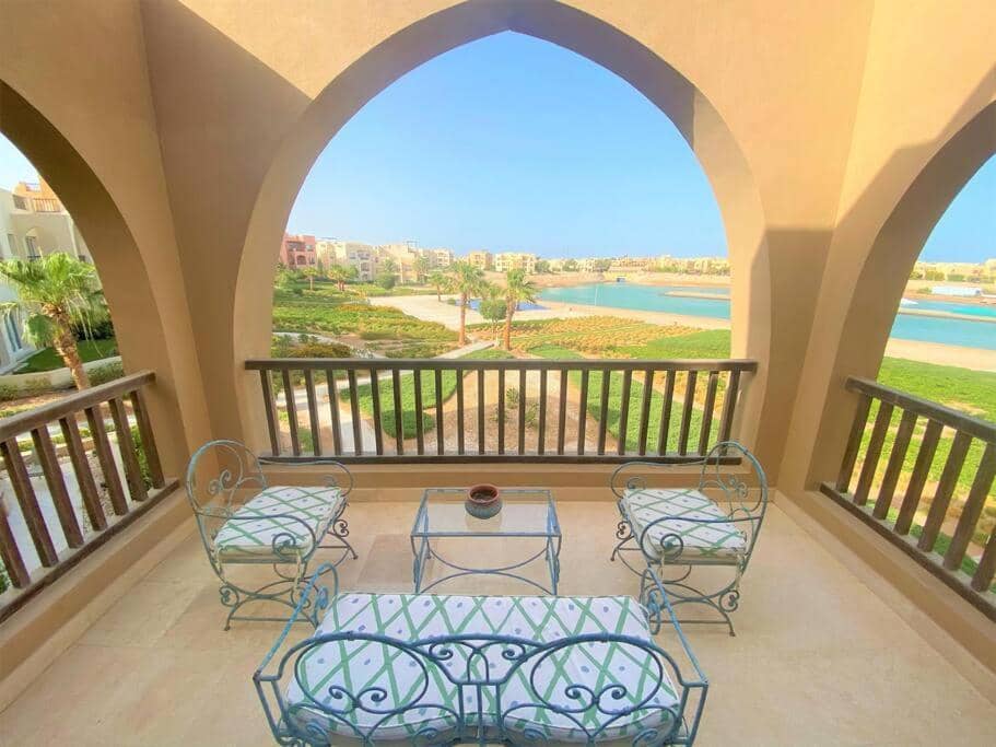 La Notina-3 BR Apt in Waterside, pool/lagoon view — 4