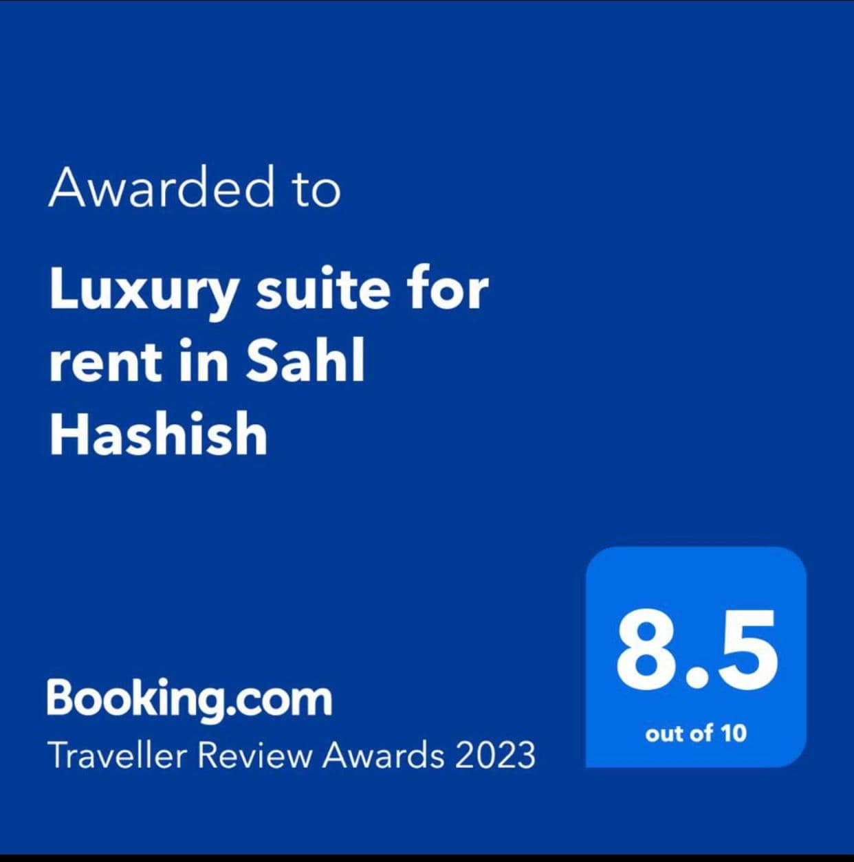 Luxury suite for rent in Sahl Hasheesh — 2