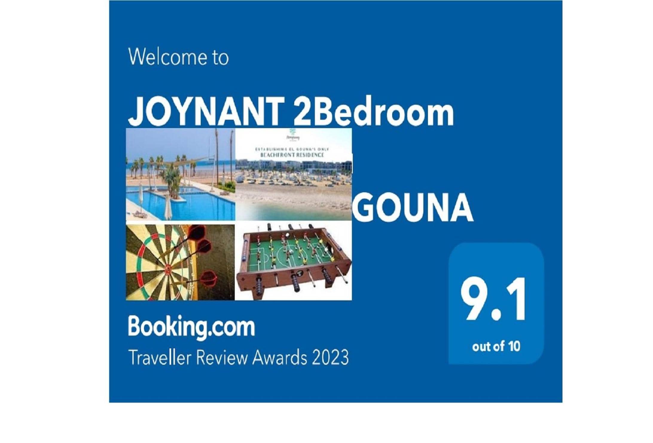 JOYNANT #Mangroovy 2Bedroom Pool View- Free Beach Access #GOUNA