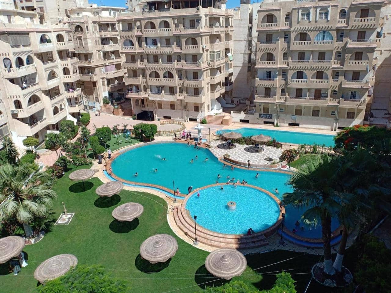 Chalet with pool view At Al Nakhil resort — 3