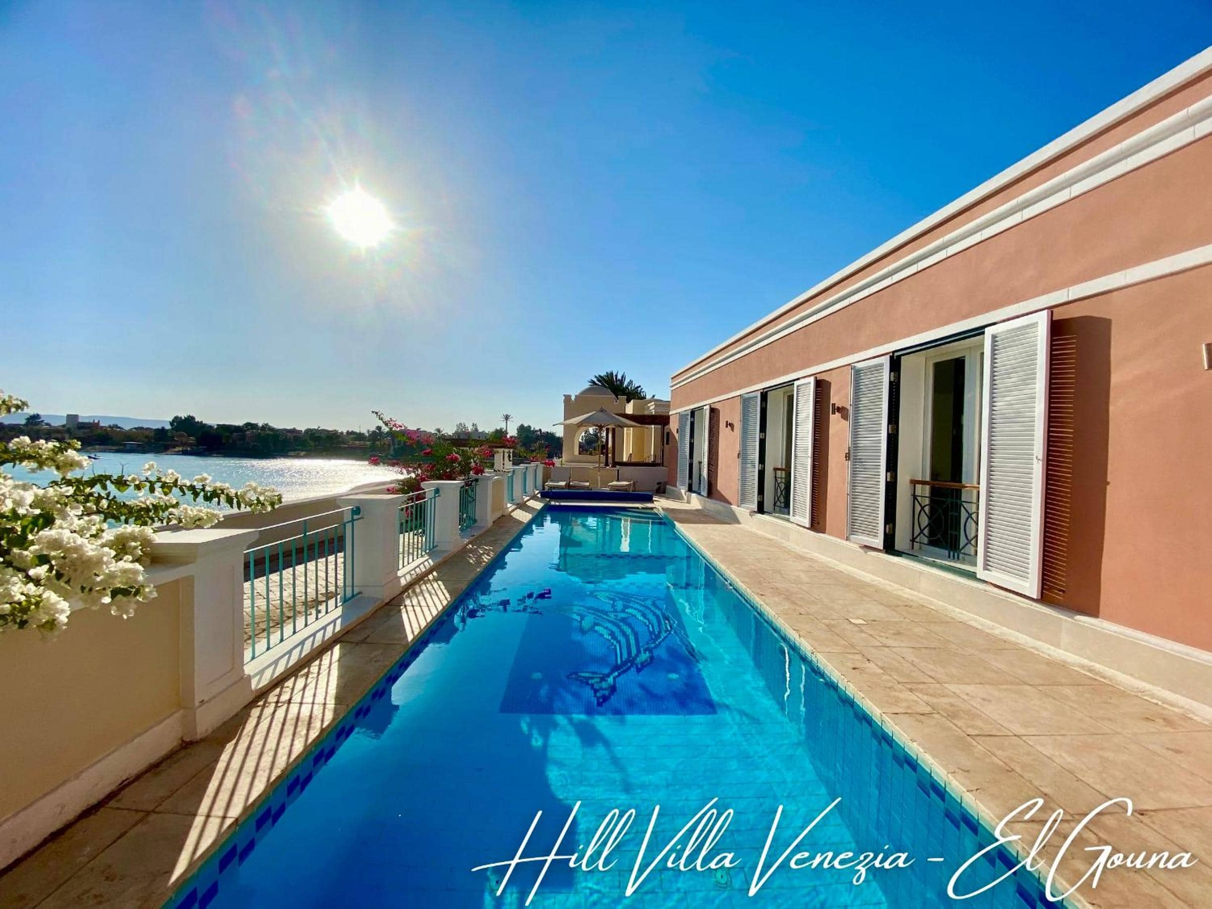 Hill Villa Venezia El Gouna: pool, beach & WiFi
