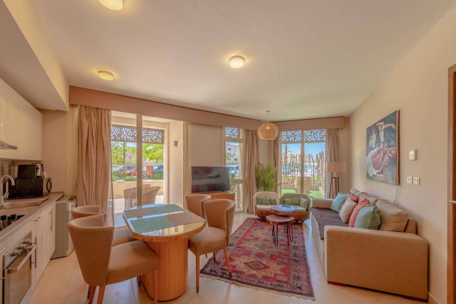 Fresh & Modern 1BR in El Gouna. Mangroovy Pool & Beach