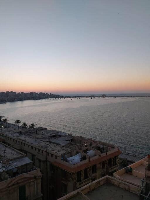 City center with amazing sea view