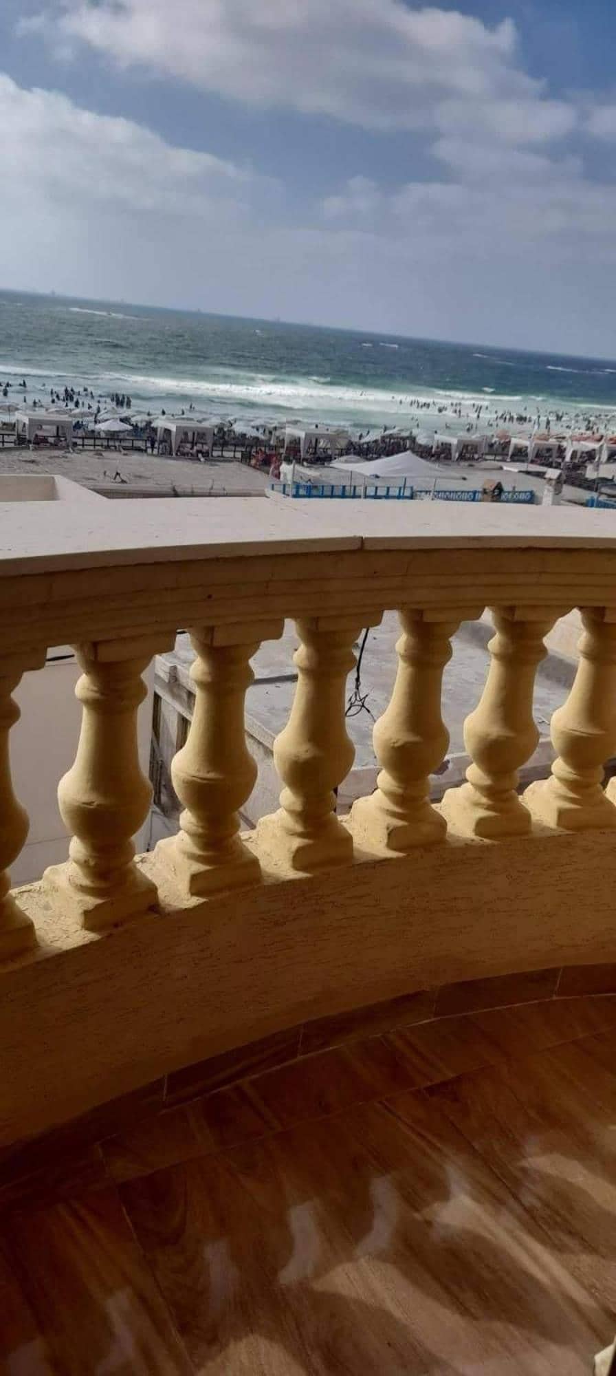 Sea view apartment 2 bedrooms 1 toilet 2nd floor meka beach agami alexandri egypt — 4