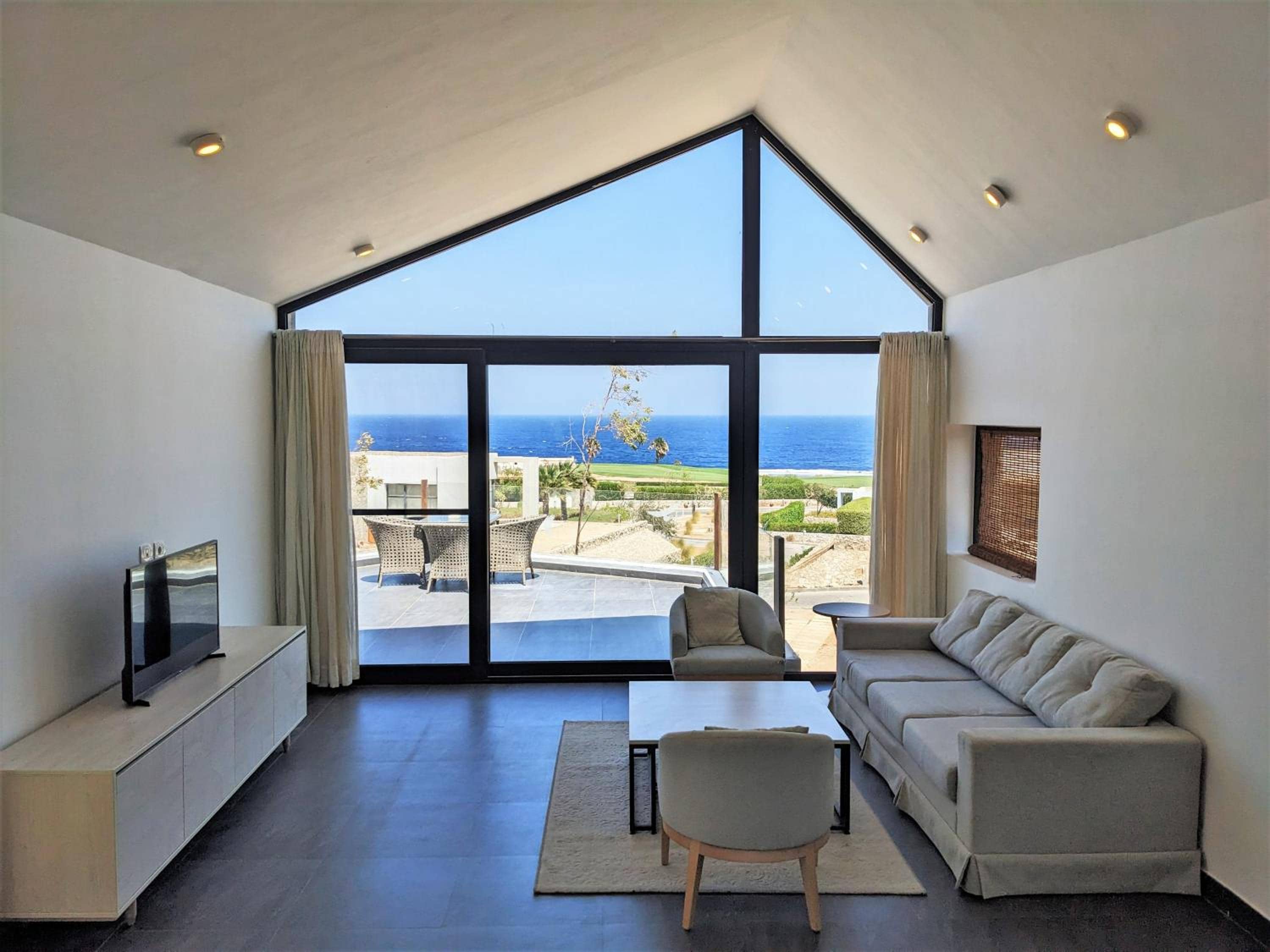 Sea & Golf Views 2BR Villa with Free Beach & Pool Access