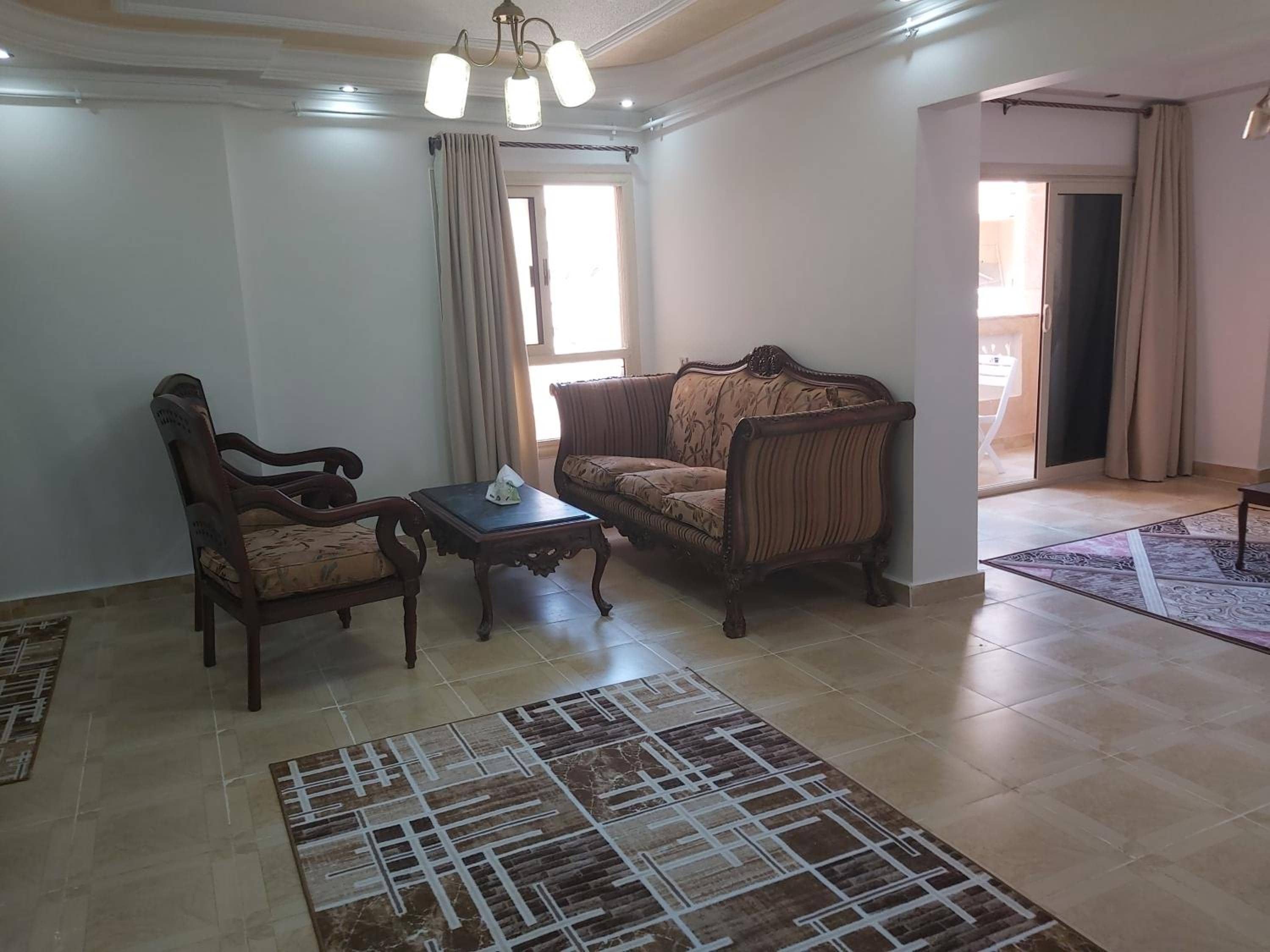 Riviera Suite Montaza Resort, Sea View, Scenic Views from Every Room, Fully Air-Conditioned Serviced 2BR Apartment, Reliable WiFi — 2
