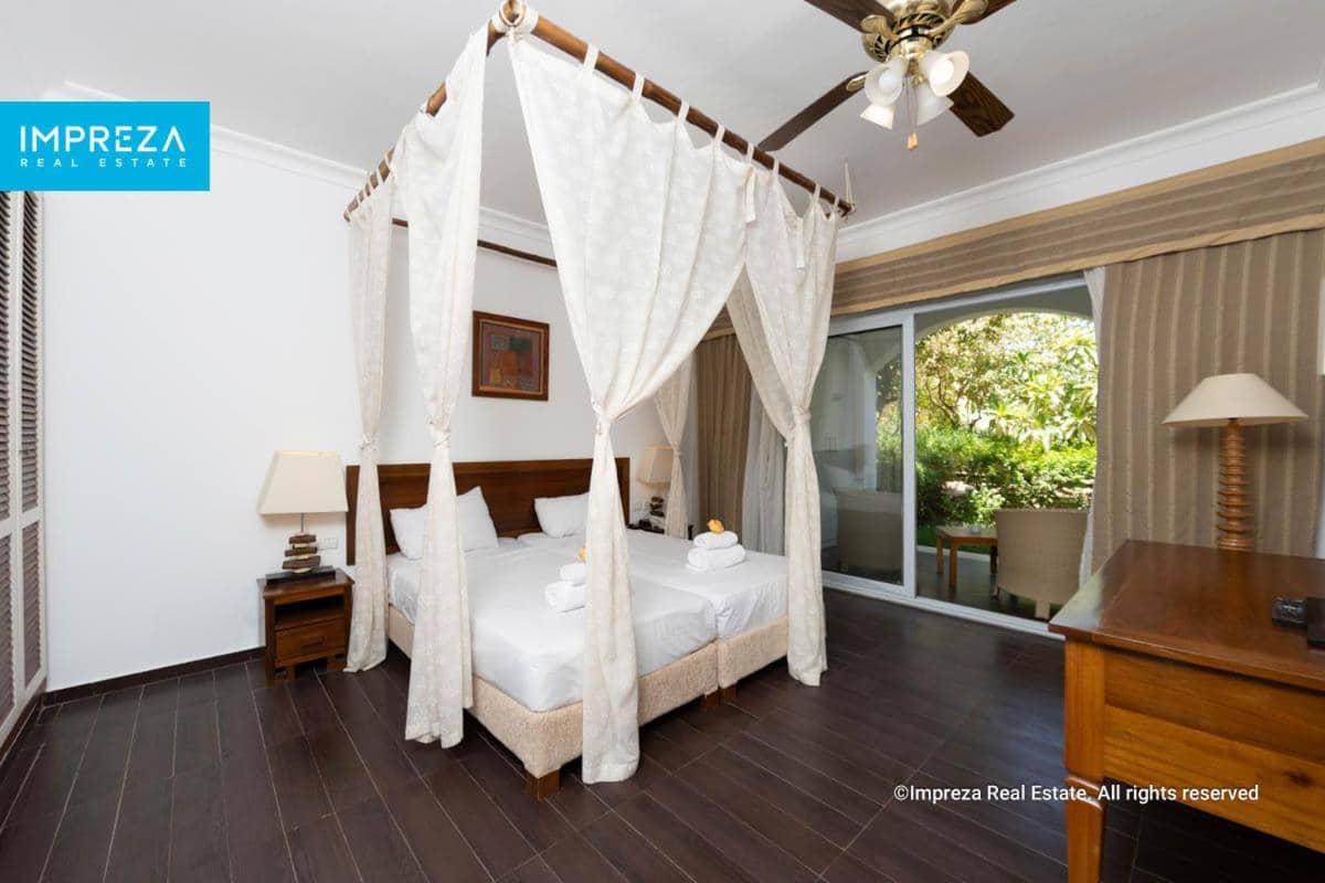 Raffinato spaziosissimo appartamento bilocale Dominal Coral Bay con giardino R23106 — 2