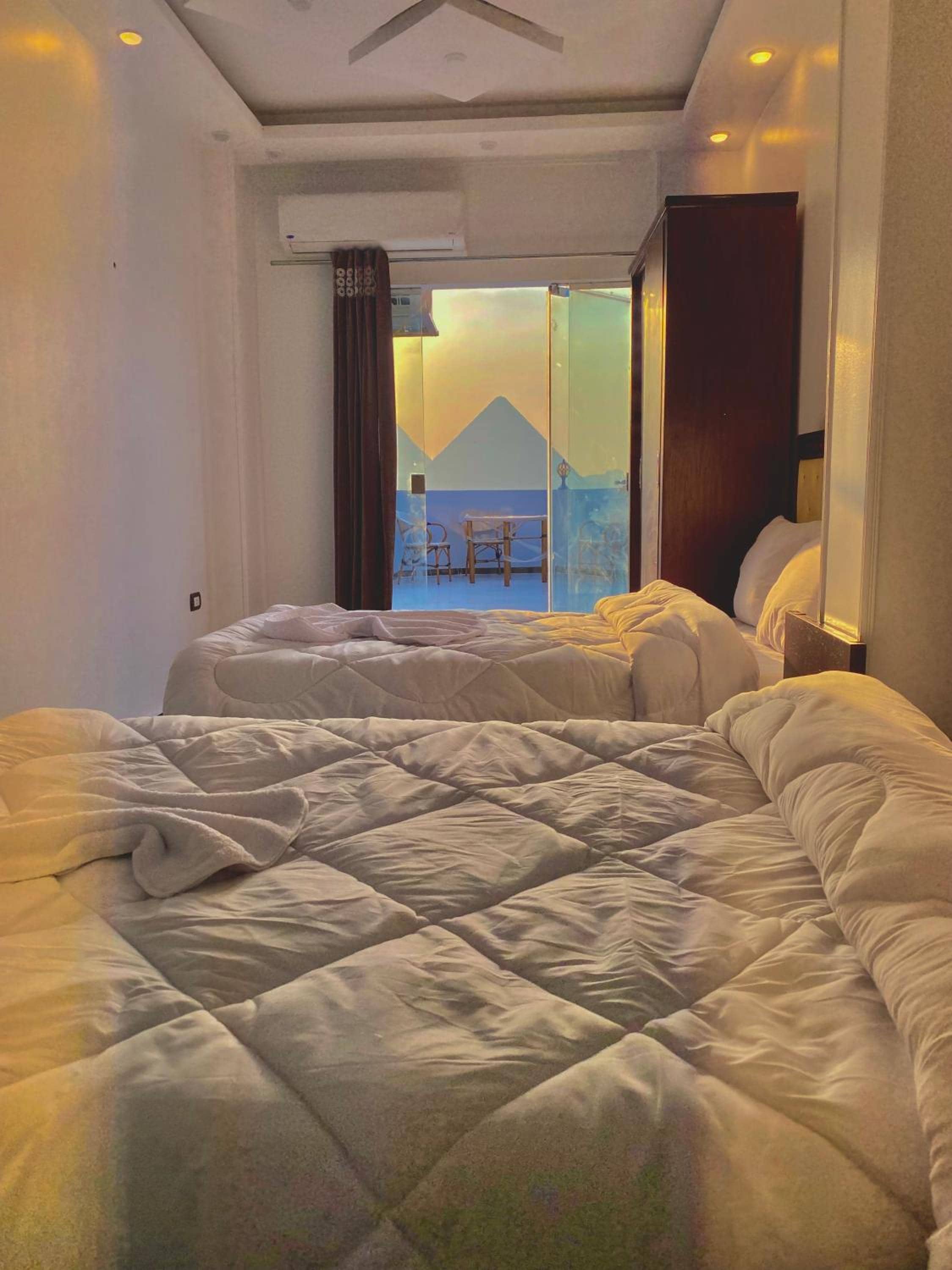 Enjoy Giza Pyramids View