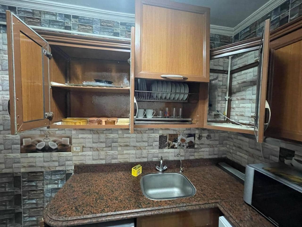 Sea view in gleem luxury apartments - Saba Basha - alexandria — 3