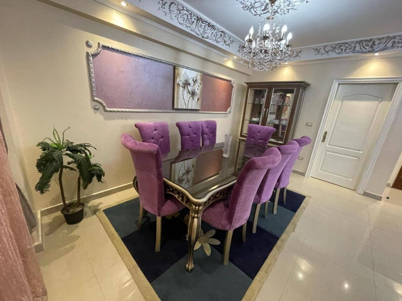 Sea view in gleem luxury apartments - Saba Basha - alexandria — 5