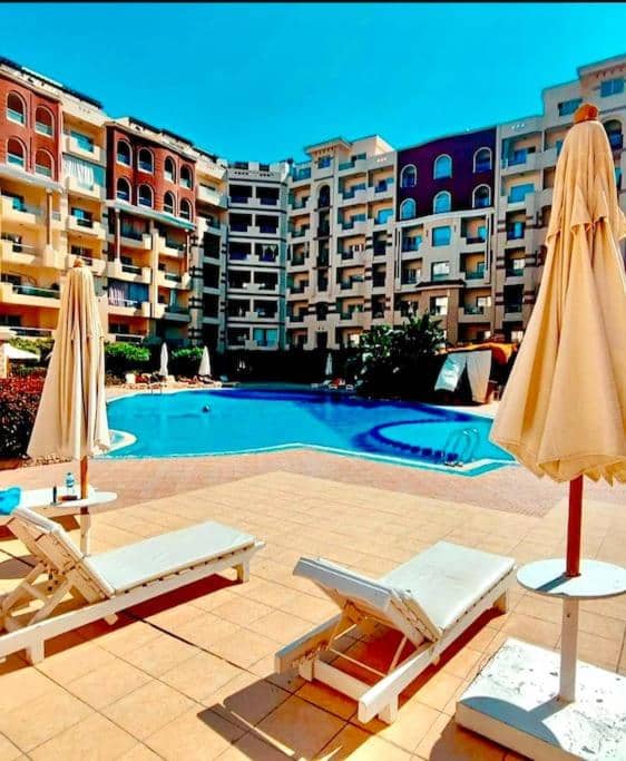 Sunny studio with 3 swimming pools Florenza Hurghada
