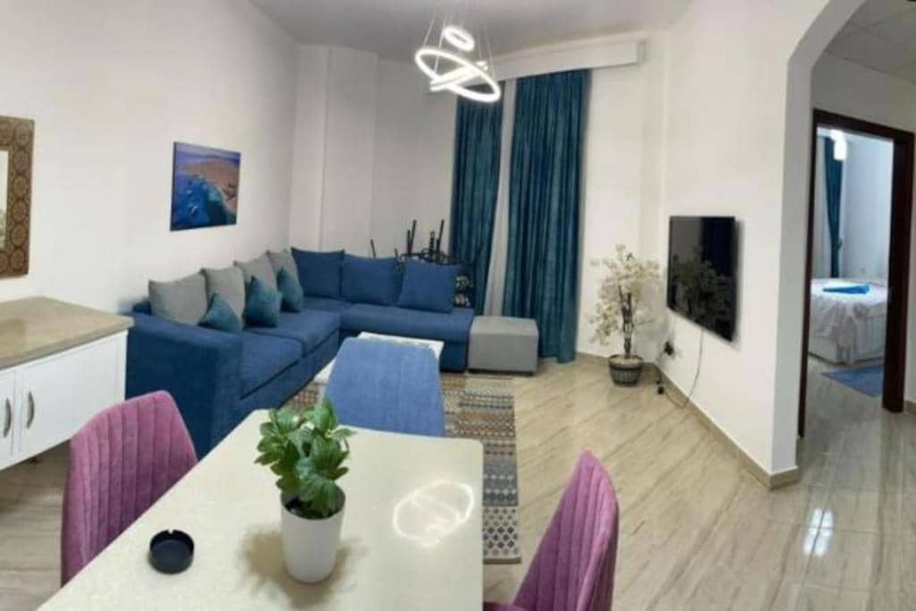 Velký apartmán 50 m od pláže s přístupem zdarma- Sahl Hasheesh Hurghada resort Andalusie — 4