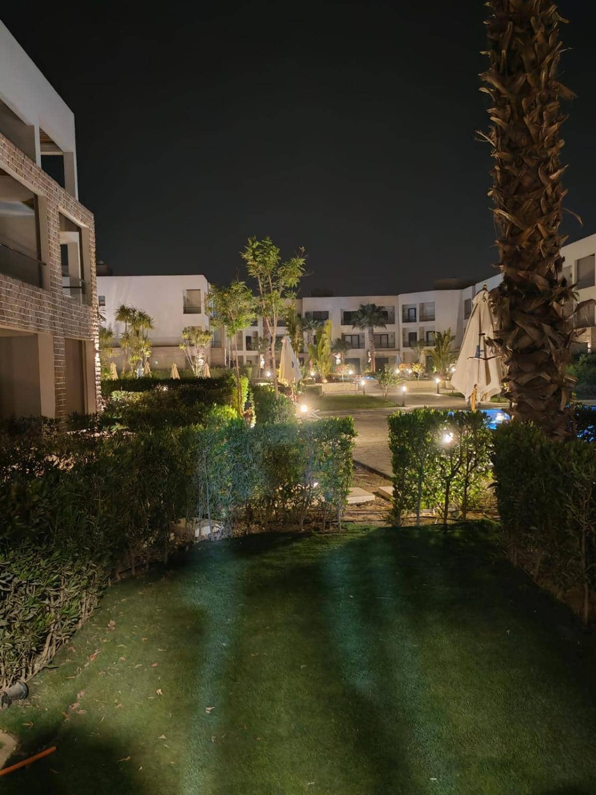 Luxury Garden Chalet at Azha with large pools beside Azha lagoon - Family only