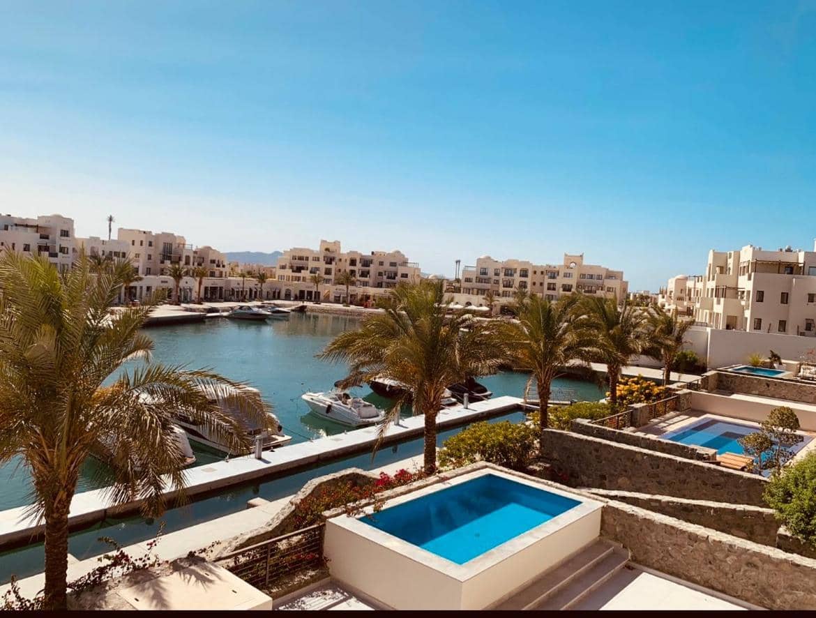 New apartment overlooking the marina in Elgouna