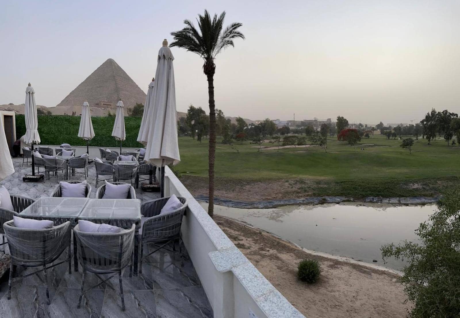 garden pyramid view — 3