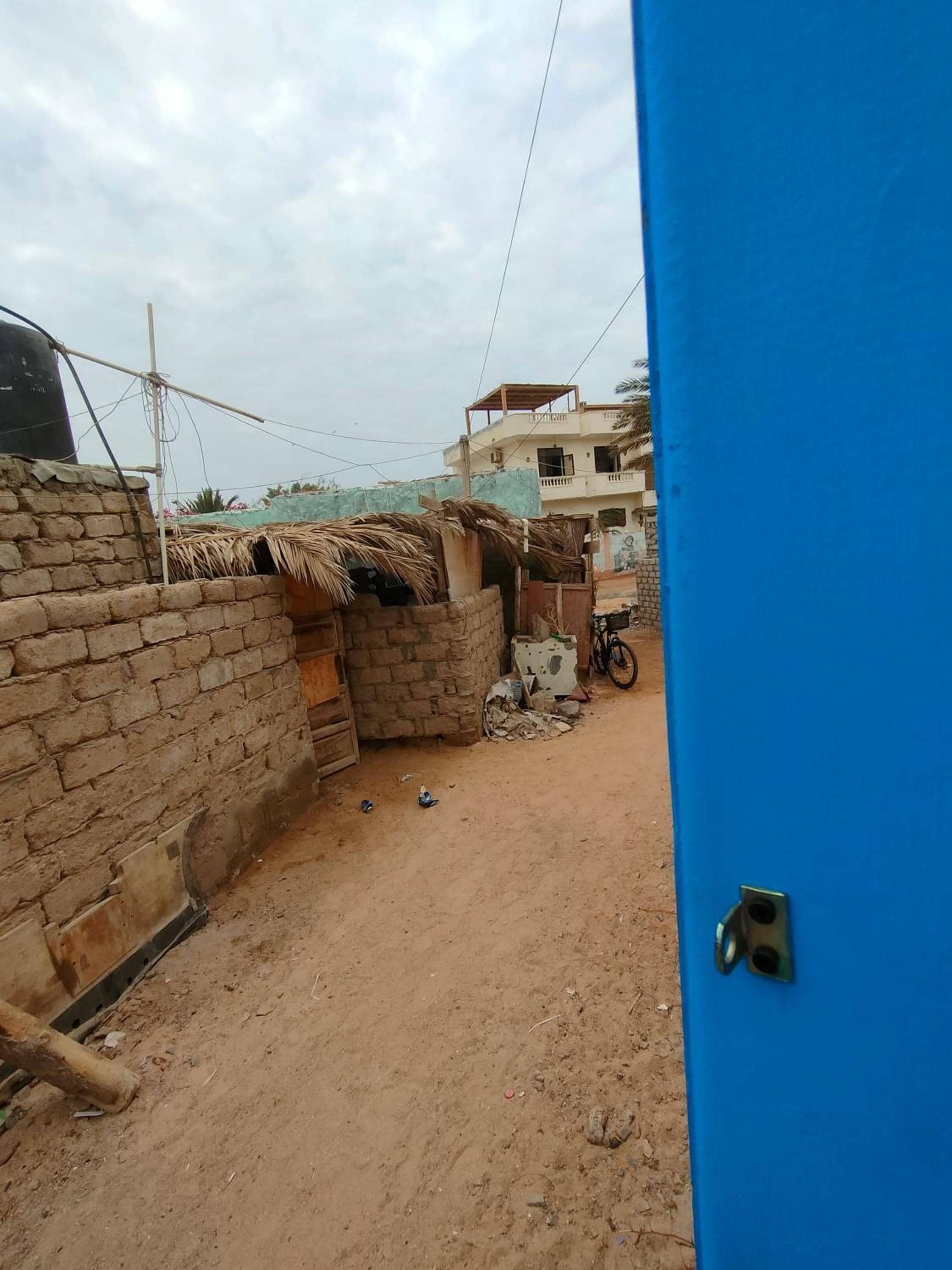 Behind the blue door — 5