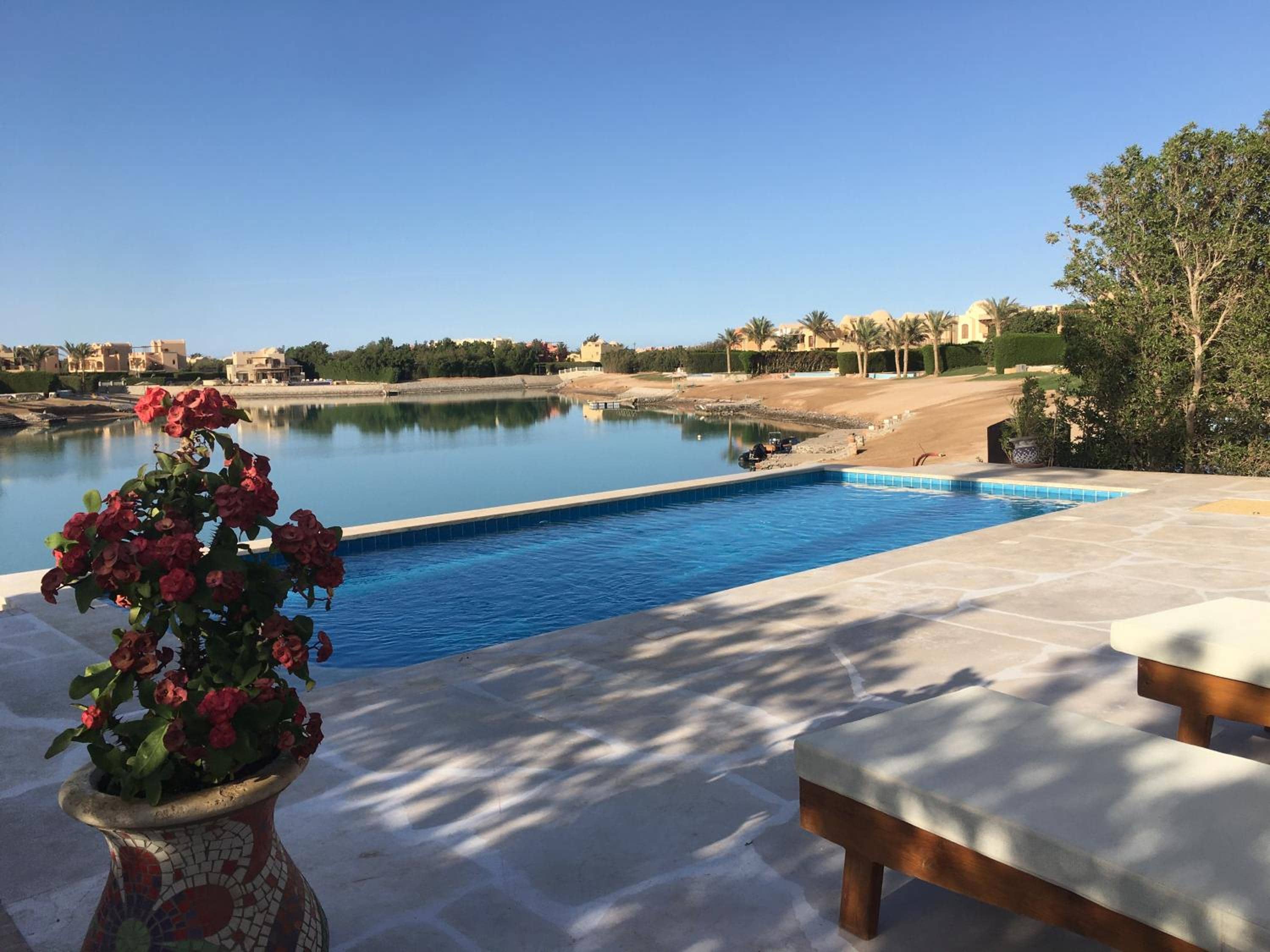 Charming Lagoon Villa with pool Egyptian Style -Sabina 117 — 2