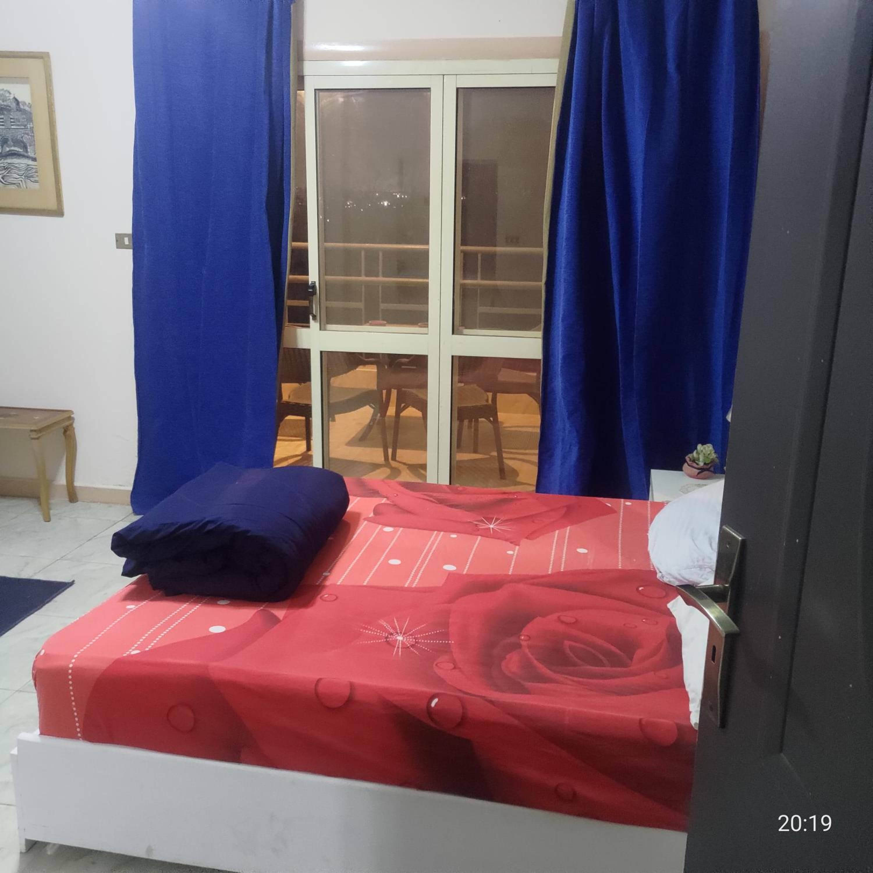 Cairo heart GEM attached to a balcony with airport view you can only book through booking app, Please contact us on our phone number provided on booking, a — 5
