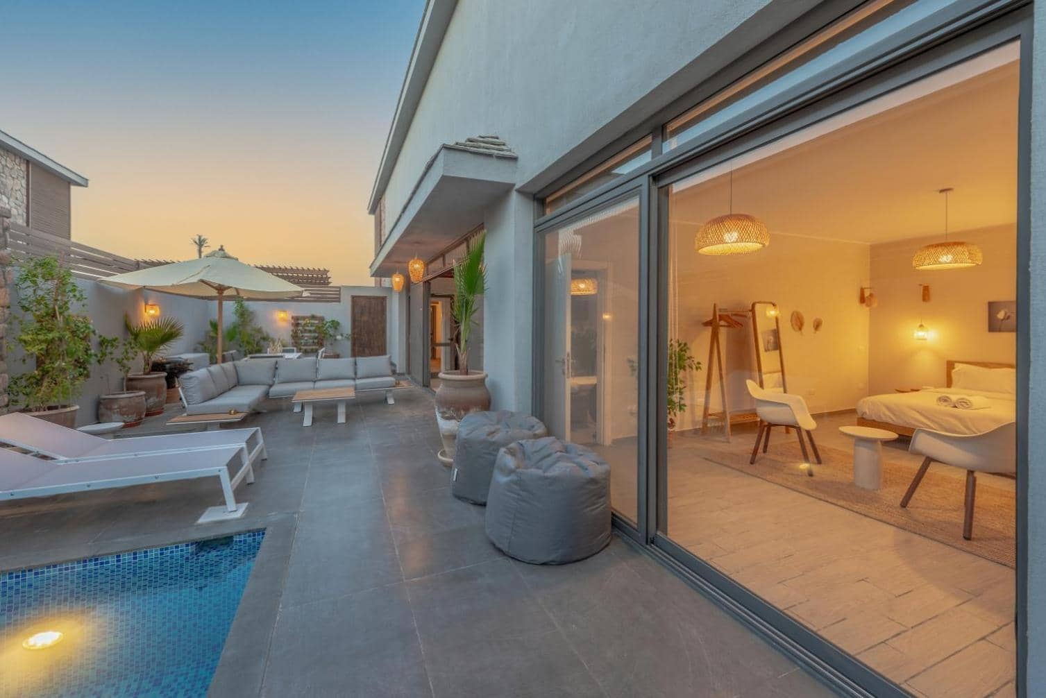Tropical 2BR Paradise in Bali, El Gouna. Pool, Patio & BBQ — 4
