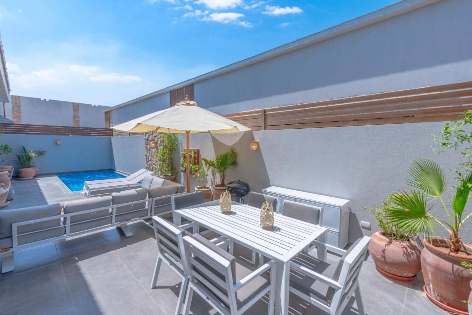 Tropical 2BR Paradise in Bali, El Gouna. Pool, Patio & BBQ — 3